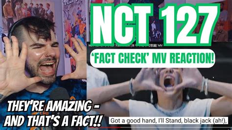 Nct Fact Check Mv Reaction Youtube