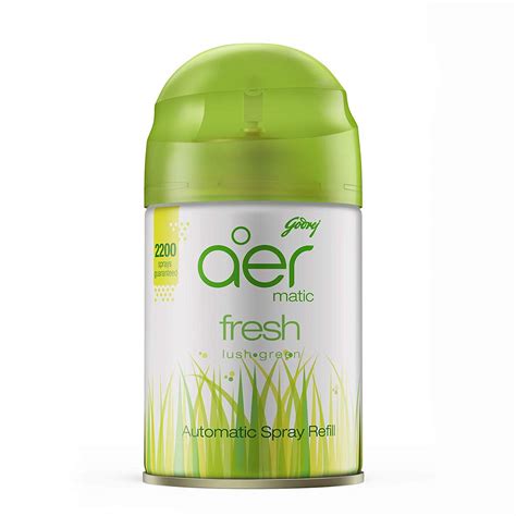 Godrej aer Automatic Air Freshener Refill – Fresh Lush Green – Super ...