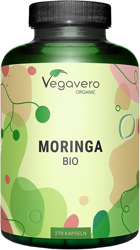 Bio Moringa Oleifera Vegavero Dosis Alta Mg C Psulas