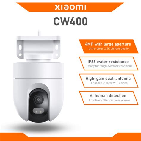 Xiaomi Mijia Outdoor Cctv Camera Cw K Ip Ultra Hd Smart Color