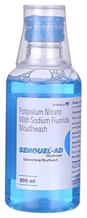 Senquel AD Bottle Of 200ml Mouthwash Amazon In Health Personal Care