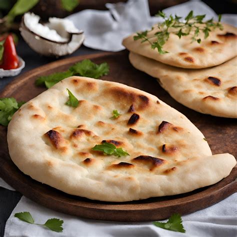 Coconut Naan Nainas Indian Kitchen Bar And Grill