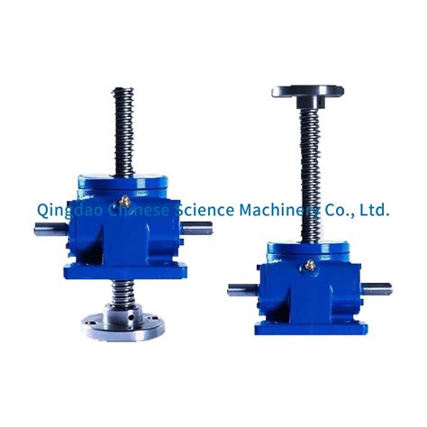 Linear Manual Mechanical Landing Lifter Reducer Electric Worm Bevel