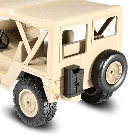 1 14 RC U S Militär Geländewagen 2 4GHz 4WD RTR military desert 22385