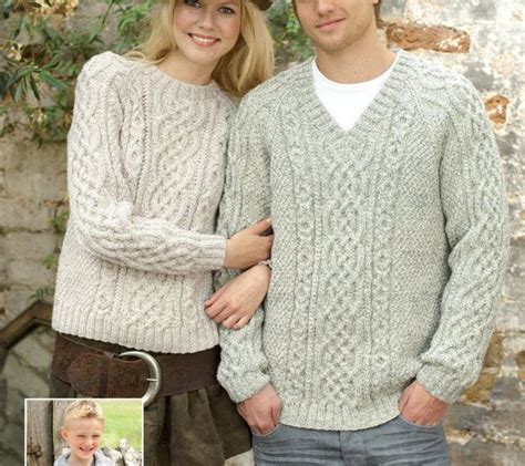 Top 5 Free Aran Jumper Knitting Patterns For Women Cable Knit Sweater