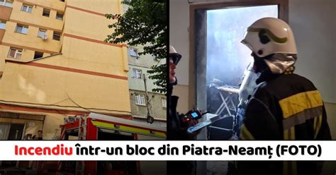 Incendiu într un bloc din Piatra Neamț 7 persoane s au autoevacuat FOTO