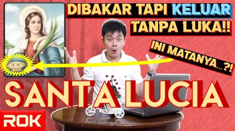 MARTIR DAN PELINDUNG TUNA NETRA SANTA LUCIA Riwayat Orang Kudus 13