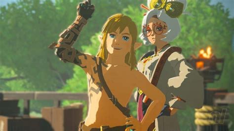 Random Zelda Tears Of The Kingdom Npcs Call Out Naked Link