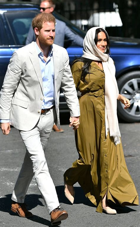 Mosque Appropriate From All Of Meghan Markles Outfits From The Royals Africa Tour E News