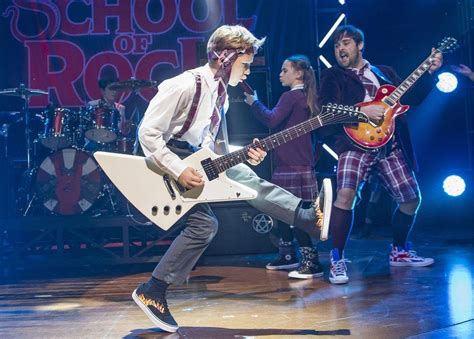 School Of Rock Andrew Lloyd Webber Praises Talented Young Cast Bbc News