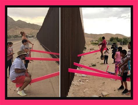 Pink Seesaws On Us Mexico Border Wins Design Of The Year 2020