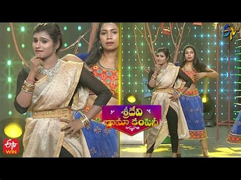 Dimple Mounika Dance Performance A Aa Ammailu V S Auntylu Sridevi