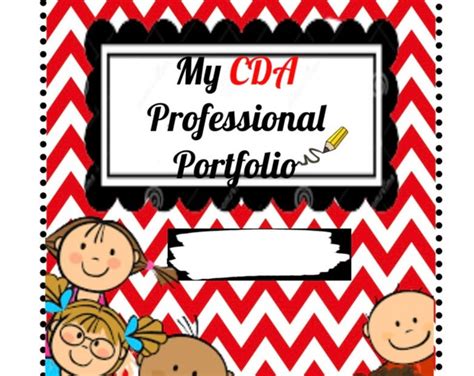 Cda Professional Portfolio Cover Etsy