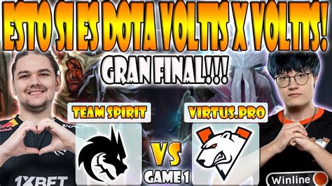 TEAM SPIRIT VS VIRTUS PRO BO3 GAME 1 FINAL YATORO VS KIRITYCH ESL ONE