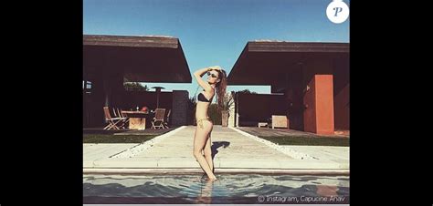 Capucine Anav naïade radieuse en bikini sur Instagram Purepeople