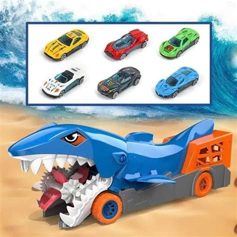 Hot Wheels Игрушечный трек Грузовик Голодная акула GVG36 купить на OZON по низкой цене 1935460716