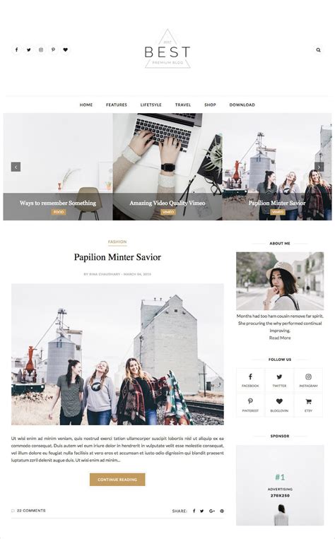 120 Best Free Responsive Blogger Templates 2022 Freshdesignweb Riset