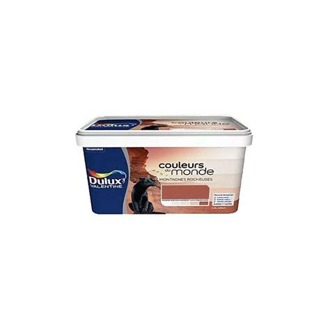 DULUX VALENTINE Couleurs Du Monde Montagnes Rocheuses Intense 2 5 L