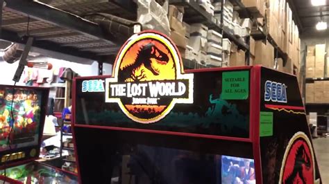 The Lost World Jurassic Park Arcade Game Youtube