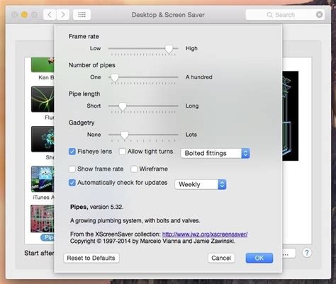 How to Install the Classic Windows 3D Pipes Screensaver on Your Mac « Mac Tips