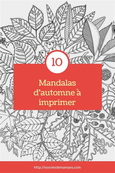 Mandalas D Automne Imprimer Mandala Imprimer Gratuit Mandala