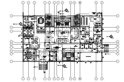 Detail Drawing Of Club House In Autocad 2d 2d Drawing Dwg File Cad File Cadbull