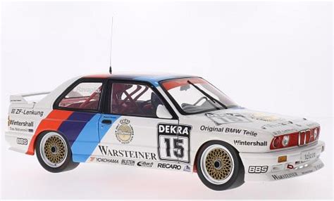 Coche Miniatura Bmw M3 1 18 Minichamps E30 DTM No 15 Team Schnitzer