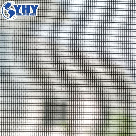 Gray Color 18 16 Mesh Fiberglass Insect Window Screen Mesh China