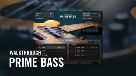 Session Bassist Prime Bass Walkthrough Native Instruments Youtube