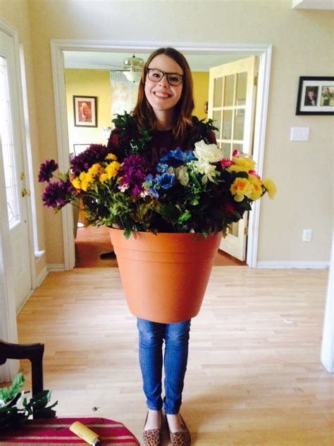 How To Make A Flower Pot Halloween Costume Gails Blog