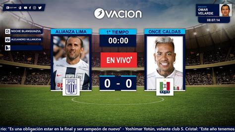 NOCHE BLANQUIAZUL Alianza Lima Vs Once Caldas Por RADIO OVACION YouTube