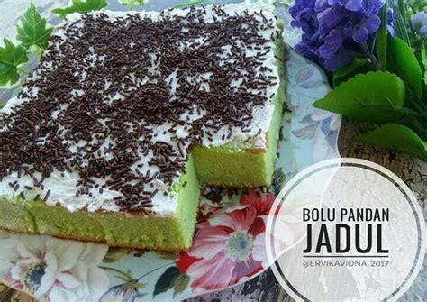 Resep Bolu Pandan Jadul Oleh Ervika Viona Cookpad