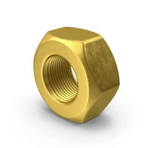 Golden Brass Hex Nuts For Hardware Fitting Inner Diameter Mm At