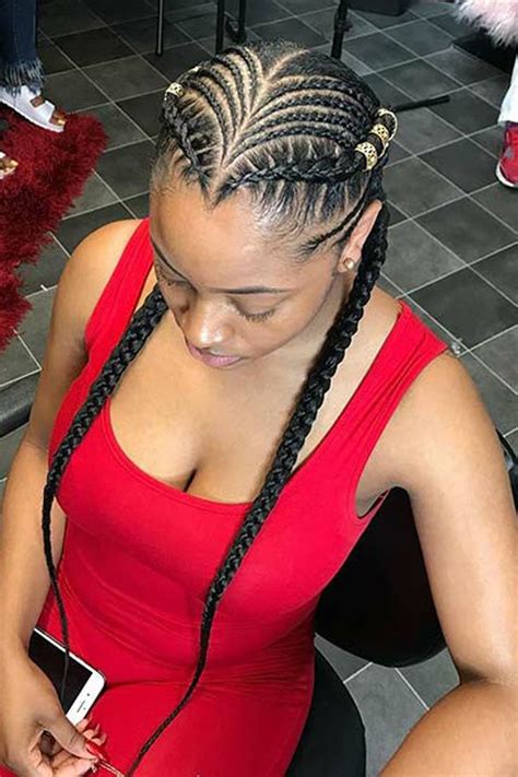 2 Cornrow Braids For Every Occasion 80 Styles For You [2024] Curly