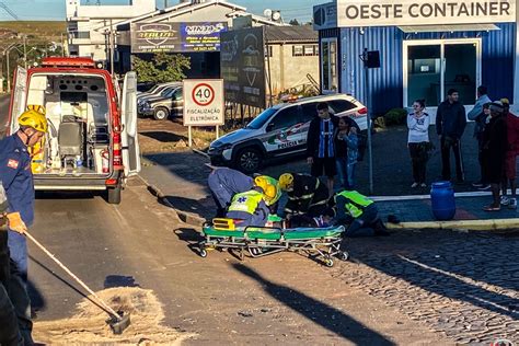 Motociclista Fica Gravemente Ferido Em Acidente Na Willy Barth V Deo