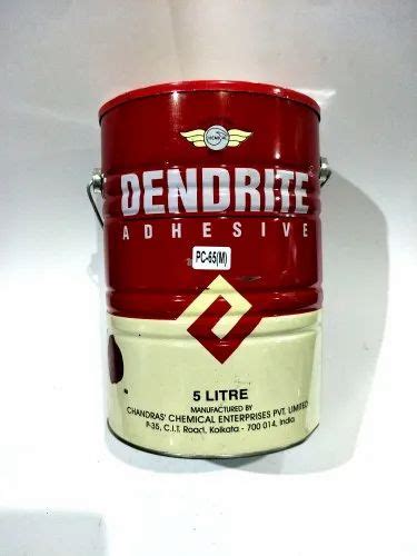 Dendrite Pc M Rubber Adhesive Litres Tin Can At Rs Litre In