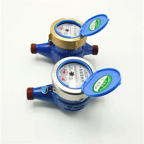 Domestic Multi Jet Water Meter DN15 Cast Iron R100 China Multi Jet