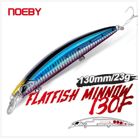 Noeby Minnow Fishing Lure Mm G Long Cast Wobbler Floating Jerkbait