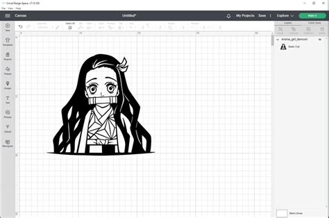 Nezuko Svg Anime Svg Demon Girl Svg Manga Svg Cut File Etsy