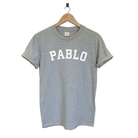 Pablo T Shirt Tee Unisex T Etsy