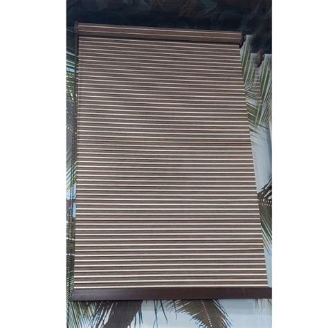 Modern Matte Brown Pvc Roller Window Blind Ft At Rs Square