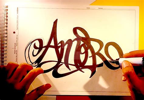 Como Dibujar Un Graffiti De Amor Facil De Hacer By Zartiex On Deviantart