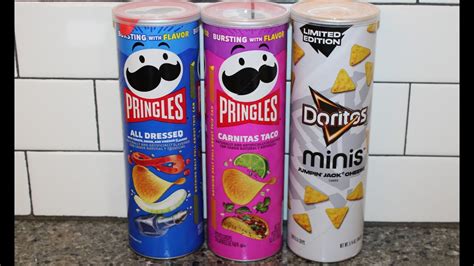 Pringles All Dressed Carnitas Taco And Jumpin Jack Cheese Doritos