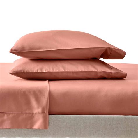 Better Homes And Gardens 4 Piece 300 Thread Count Old Rose 100 Cotton Sateen Sheet Set King