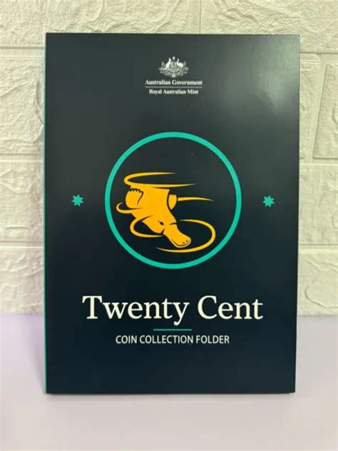 20 CENT COIN Collection Folder from Royal Australian Mint Complete WITH ...