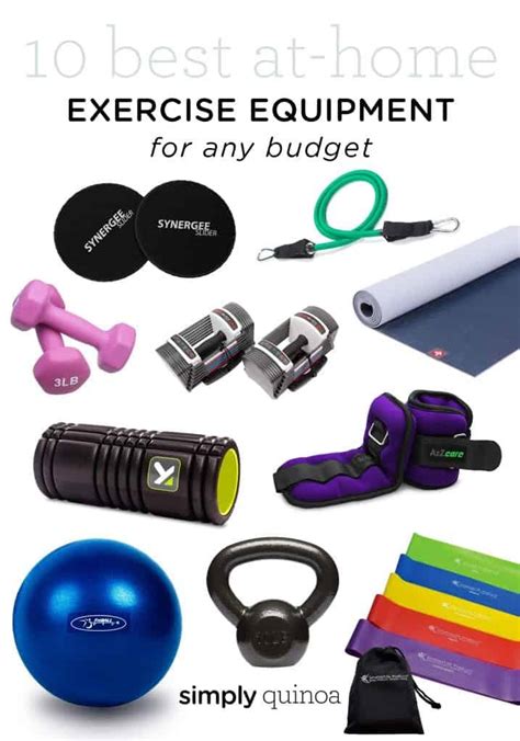 10 Best At Home Exercise Equipment For Small Spaces - Simply Quinoa