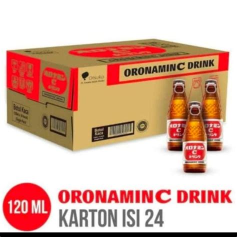 Jual Oronamin C Botol 120ml X 24pcs 1 Karton Shopee Indonesia