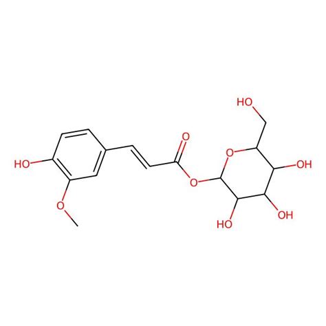 Ferulic Acid Glucoside Chemical Compound Plantaedb