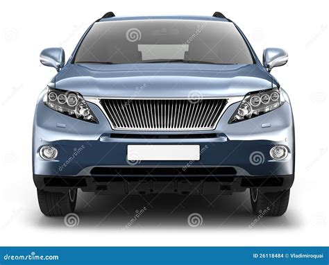 Blue SUV Car Stock Images - Image: 26118484