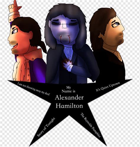 Fan Art Hamilton Drawing Alexander Hamilton Purple Poster Cartoon